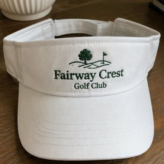 Custom visors — customer photo