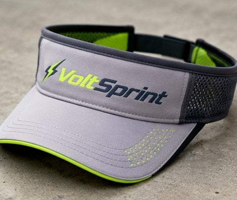 Performance Sport Visor with custom branding
