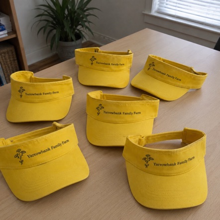 Kids Visor with custom branding