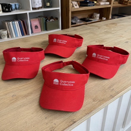 Terry Sweatband Visor with custom branding